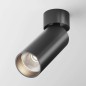 Preview: Maytoni FOCUS LED Deckenleuchte, Deckenlampe 12W dimmbar 16cm Schwarz 4000K 90Ra Neutralweiss