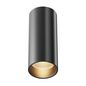 Preview: Maytoni FOCUS LED Deckenleuchte, Deckenlampe 12W dimmbar 12,5cm Schwarz 3000K 90Ra Warmweiss