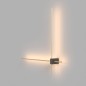 Preview: Maytoni Pars LED Wandleuchte, Wandlampe 12W Schwarz 3000K 90Ra Warmweiss