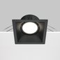 Preview: Maytoni Dot Downlight, Einbauleuchte GU10 4,5cm Schwarz