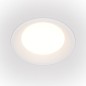 Preview: Maytoni Okno LED Downlight, Einbauleuchte 18W Weiss Ø15,5mm Neutralweiss