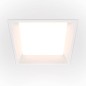 Preview: Maytoni Okno LED Downlight, Einbauleuchte 24W Weiss Warmweiss