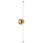 Preview: Maytoni Axis LED Wandleuchte, Wandlampe 16W Gold-Farbe Warmweiss