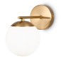 Preview: Maytoni Marble Wandleuchte, Wandlampe E27 Messing
