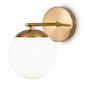 Preview: Maytoni Marble Wandleuchte, Wandlampe E27 Messing