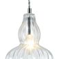 Preview: Maytoni Eustoma Pendelleuchte, Hängeleuchte E14 Nickel Glas