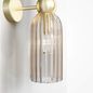 Preview: Maytoni Antic Wandleuchte, Wandlampe 2x E14 Cognac-Farbe Gold-Farbe