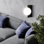 Preview: Maytoni Avantgarde Wandleuchte, Wandlampe G9 Schwarz-Matt