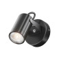 Preview: Maytoni Scope Wandleuchte, Wandlampe GU10 Schwarz IP65