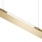 Preview: Maytoni Step LED Pendelleuchte, Hängeleuchte 23W Gold-Farbe 3000K Warmweiss