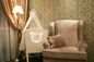 Preview: Maytoni Grace Stehleuchte, Stehlampe E14 Messing Beige Organza