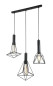 Preview: Maytoni Spider Pendelleuchte, Hängeleuchte 3x E27 Schwarz