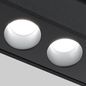 Preview: Maytoni Points Magnet-Schinensystem EXILITY 48V LED Stromschienenleuchte 18W 3000K Schwarz 90Ra Warmweiss