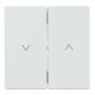 Preview: Merten MEG3855-6035 Wippe für Rolladenschalter und -taster System Design lotosweiß glänzend
