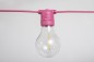 Preview: NewGarden ALLEGRA LED Lichterkette rosa 8m für Balkon und Garten Innen & Außen IP44