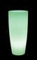 Preview: NewGarden BAMBU 90 LED Pflanzkübel, Blumentopf, Übertopf groß außen + RGB, Akku ø40x90cm IP65