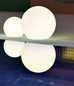 Preview: NewGarden BULY 60 LED Solar Terrassenleuchte Licht-Kugel 60cm + Akku Innen & Außen IP65
