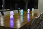 Preview: NewGarden LOLA 20 LED Tischleuchte 20cm Weiss + RGB, Akku Innen & Außen IP44