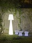 Preview: NewGarden LOLA 200 LED große Stehlampe für Garten, Terrasse 200cm G13 Innen & Außen IP65
