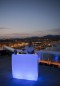 Preview: NewGarden SICILIA 120 LED Solar beleuchtete Theke, Bar 120cm + Akku, RGB, Controller Innen & Außen IP65