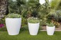 Preview: Newgarden VIOLETA 30 Pflanzengefäß rund ø30x33cm terrakotta 13L mit Wasserspeicher außen