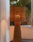 Preview: Newgarden Grace 140 Natur Stehleuchte aus Rattan, mit Jute-Kabel und E27 Fassung ø22x109 cm