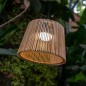 Preview: NewGarden OKINAWA 40 LED kabellose Pendelleuchte Bambus, Außen & Innen IP54