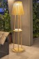 Preview: NewGarden OKINAWA LED Stehleuchte Bambus 170cm Solar, Akku, Fernbedienung Innen & Außen IP54