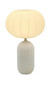 Preview: Newgarden Rachel 45 Beige Tischleuchte, Akku & Solar, dimmbar, Fernbedienung, Dämmerungssensor ø27,9x44,3 cm