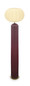 Preview: Newgarden Rachel 145 Bordeaux Stehleuchte, Akku & Solar, dimmbar, Fernbedienung, Dämmerungssensor ø36x142,7 cm