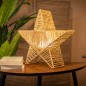 Preview: NewGarden SISINE STAR 40 LED Stern Deko-Leuchte ohne Kabel 40cm + Fernbedienung Innen & Außen IP54
