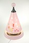 Preview: Niermann Bungee Bunny Carrousel-Tischleuchte G4 20W Rosa Made in Germany