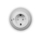 Preview: Niermann LED Nachtlicht Steckdose 0,5W Weiß