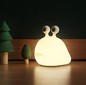 Preview: Mega Light Eggy & Friends LED Nachtlicht Warmweiss dimmbar Momo Moon 3W Weiß