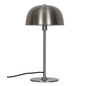 Preview: Nordlux Tischlampe Cera Gebürsteter Stahl E14 Ø24cm Metall 2010225033