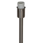 Preview: Nordlux Tischlampe Cera Gebürsteter Stahl E14 Ø24cm Metall 2010225033