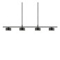 Preview: Nordlux Clyde LED Hängeleuchte 20W Warmweiss Schwarz 2010813003