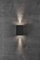 Preview: Nordlux Fold 10 LED Wandleuchte 6.6W Schwarz Außenleuchte IP54 2019041003