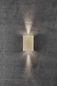 Preview: Nordlux Fold 10 LED Wandleuchte 2*3.75W Messing Außenleuchte IP54 2019041035