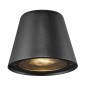 Preview: Nordlux Aleria Wandlampe GU10 Schwarz Außenleuchte IP44 2019131003 5704924000720