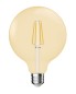 Preview: Nordlux LED Globe Filament Deco Classic E27 dimmbar 5,4W 2500K extra-warmweiss Gold 2080172758