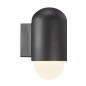 Preview: Nordlux Heka Wandleuchte E27 IP44 Schwarz 2118211003