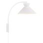 Preview: Nordlux Dial Wandleuchte weisse Wandlampe E27 schwenkbar 2213371001
