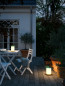 Preview: Nordlux Temple 35 ToGo LED Mobile Leuchte Solar-Akku-Lampe messing IP54 2218335035