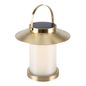 Preview: Nordlux Temple 35 ToGo LED Mobile Leuchte Solar-Akku-Lampe messing IP54 2218335035