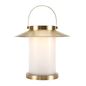 Preview: Nordlux Temple 35 ToGo LED Mobile Leuchte Solar-Akku-Lampe messing IP54 2218335035