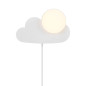 Preview: Nordlux Skyku Cloud Wandleuchte E14 Wolken-Design Wandlampe für Kinderzimmer 2312971001