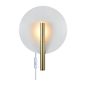 Preview: Nordlux Furiko Wandleuchte G9 Messing / Gold indirektes Design-Wandlampe mit Schalter 2320241035