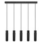 Preview: Nordlux 2410483003 TILO 5-Spot GU10 Pendelleuchte Schwarz