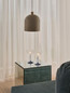 Preview: Nordlux Pendelleuchte Gaston Hell braun E27 dimmbar Ø20cm Metall 2412653018